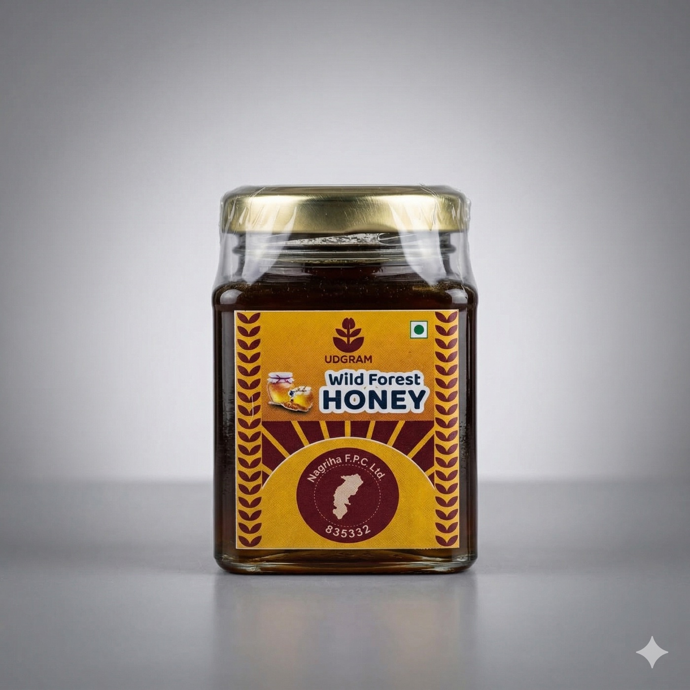 Wild Forest Honey — Glass Jar